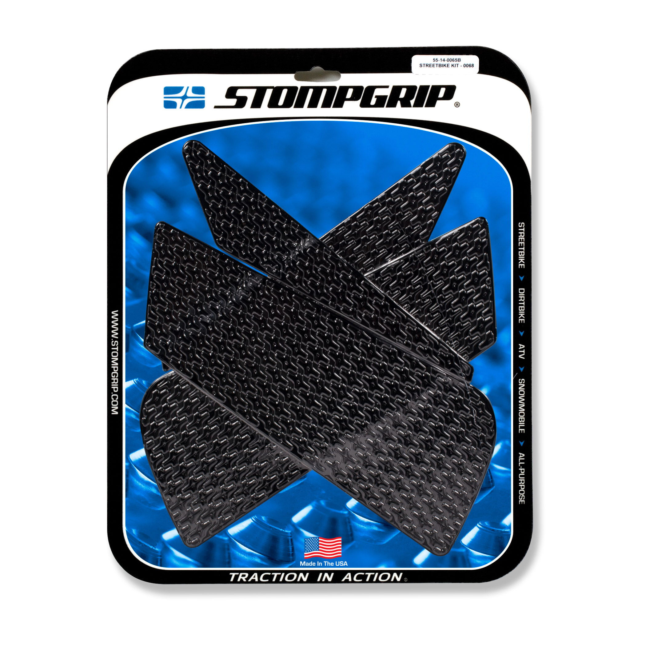 Stompgrip Traction Pads black, for various Ducati models