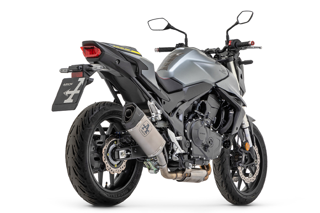 ARROW PISTA Slip-On Titanium for Honda CB750 Hornet Model Year 2023-