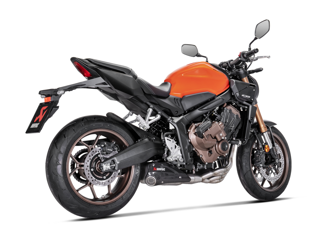 Akrapovic Racing Line (Titanium) exhaust system for Honda CB650R, CBR650R, 2019-2026