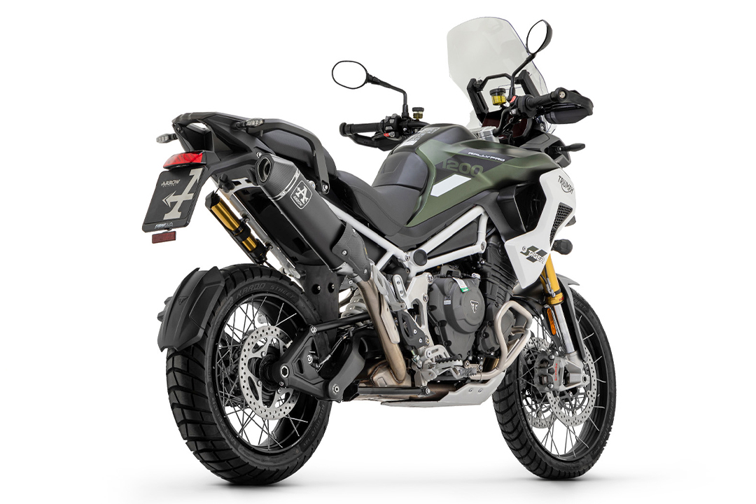 ARROW VELOCE DARK Slip-On for Triumph Tiger 1200 2022-