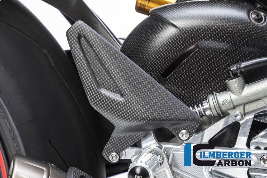 Ilmberger Carbon Heel Guard right side R/S Matt for Ducati Panigale V4 / V4S / V2 and Streetfighter V4 / V2