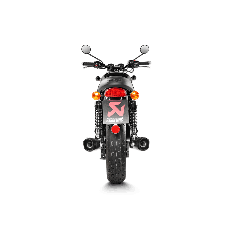 Akrapovic Slip-On Line (Titanium) Triumph Bonneville T100 2017-2020 / T120 2016-2020
