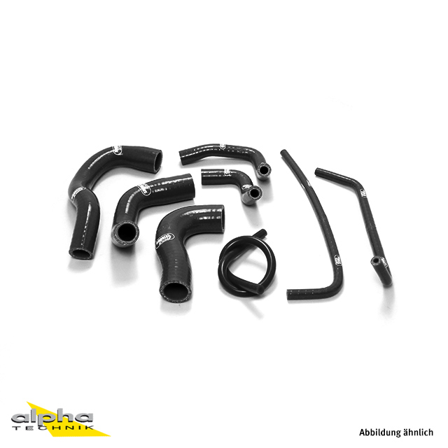 SAMCO SPORT Silicone Hose Kit black for Yamaha MT-09, Tracer/XSR900