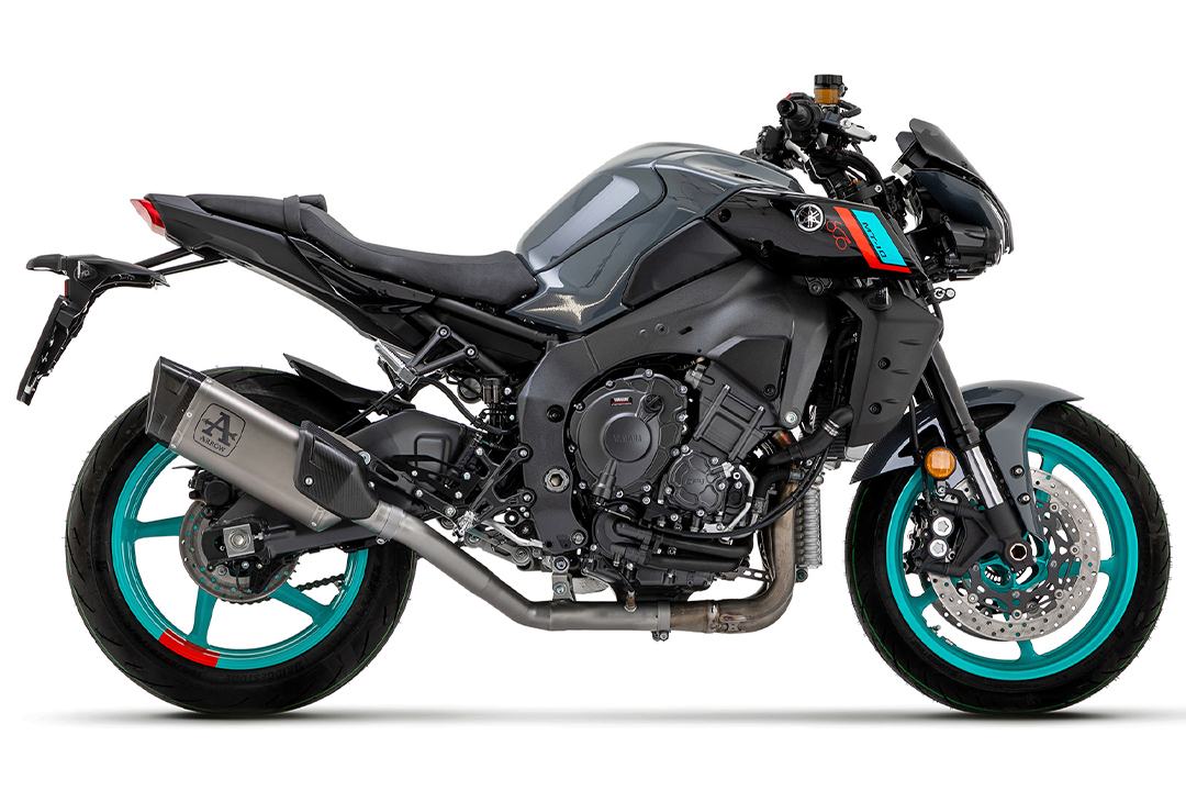 ARROW PISTA Slip-On Titanium for Yamaha MT-10 Model Year 2022-