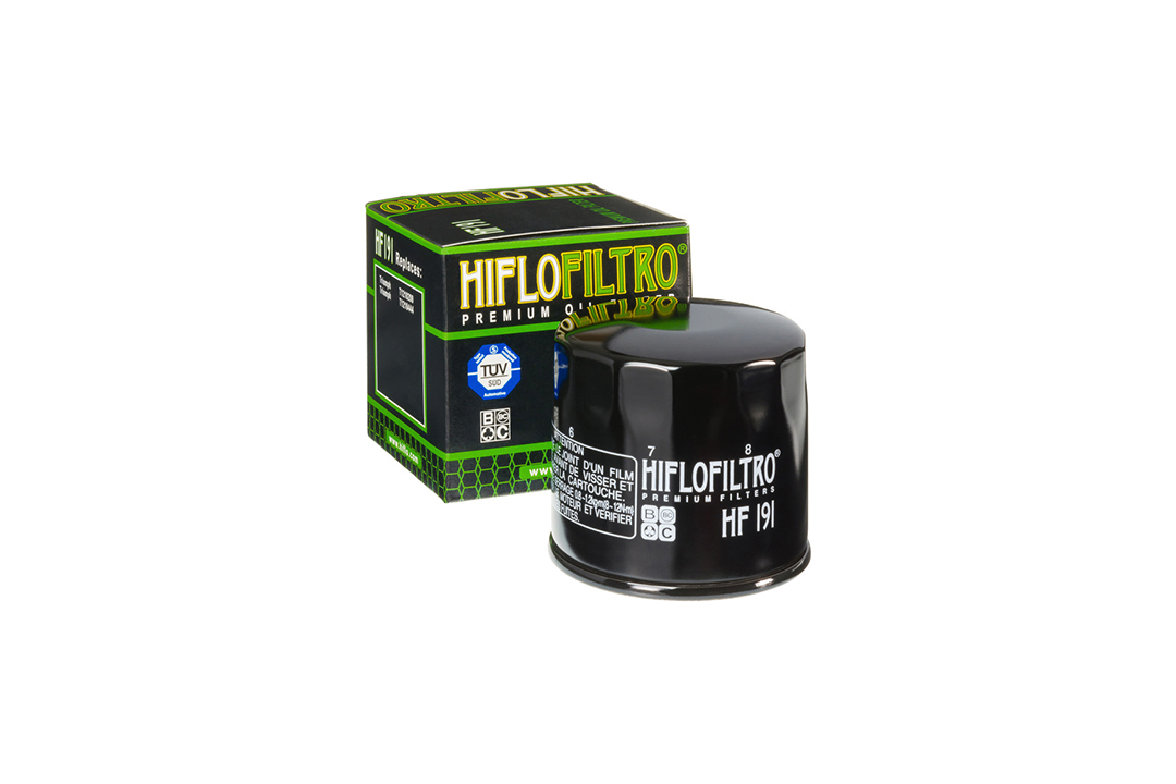 HIFLO oil filter HF191 for Peugeot, Triumph and Benelli Models