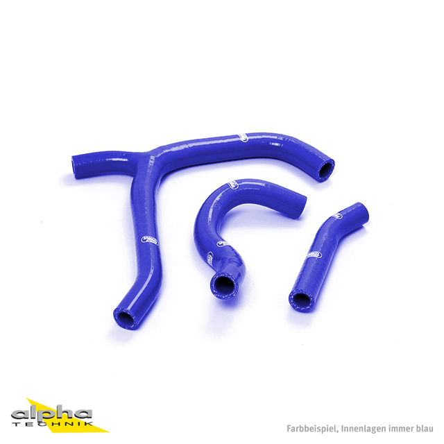 SAMCO SPORT Silicone Hose Kit blue for Honda CRF250R Model Year 2014-2015