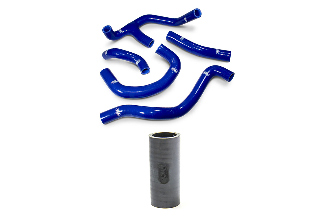 Samco Silicone Hose Kit matt black Suz. RGV250, 91-96