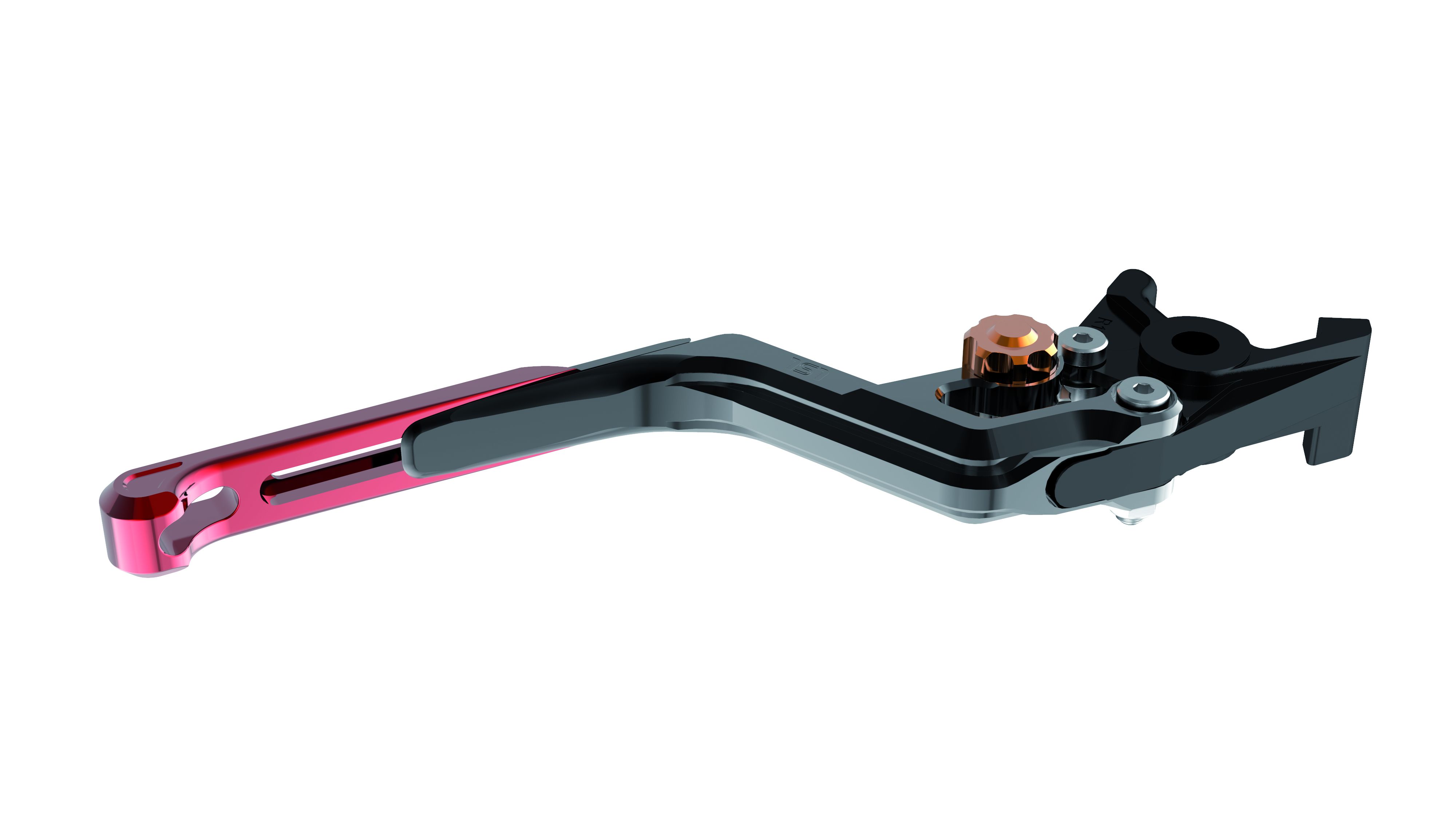 LSL ERGONIA Brake Lever R17 Anthracite/Orange/Red