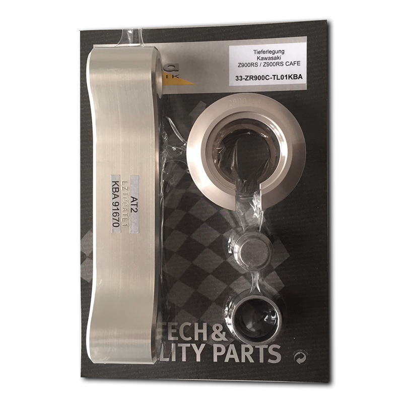 alpha Technik Lowering Kit 40mm for Kawasaki Z900RS, ZR900RS CAFE; Model Year 2018-
