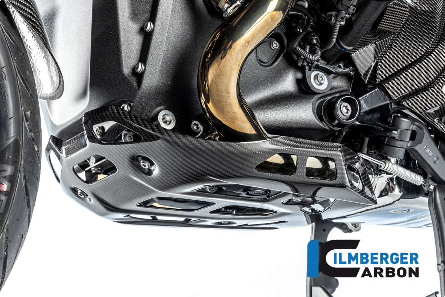 Ilmberger Carbon Lower Engine Guard, Glossy, for BMW R1300GS 2023-
