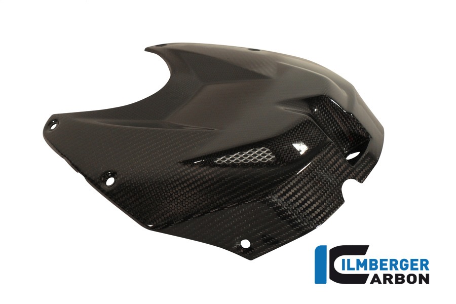 Tankabdeckung oben mit Gitter, Carbon