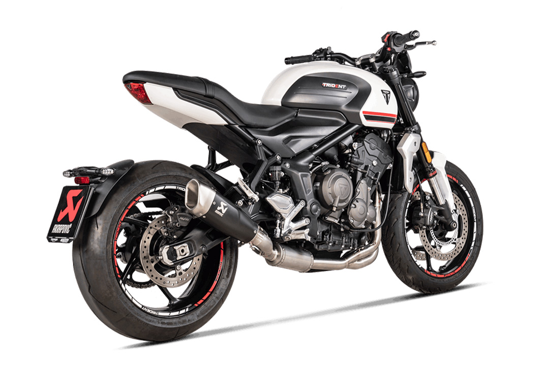 Akrapovic Racing Line (Titanium) exhaust system for Triumph Trident 660 from model year 2021-