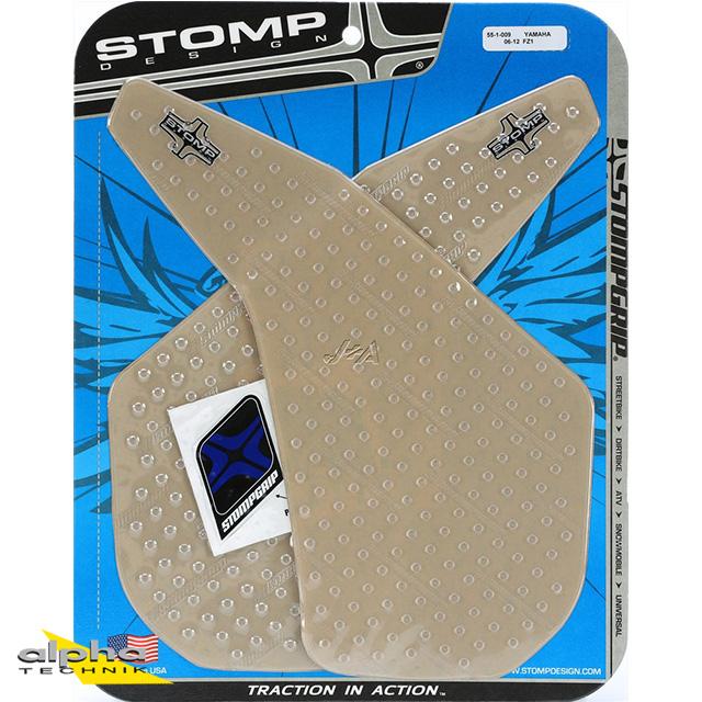 Stompgrip clear, Volcano, for Yamaha FZ1, 2006-2015
