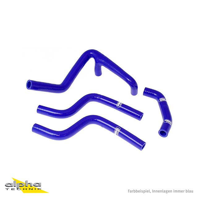SAMCO SPORT Silicone Hose Kit Blue for Husqvarna CR250 CR360 WR250 WR360 Model Year 2000-2007