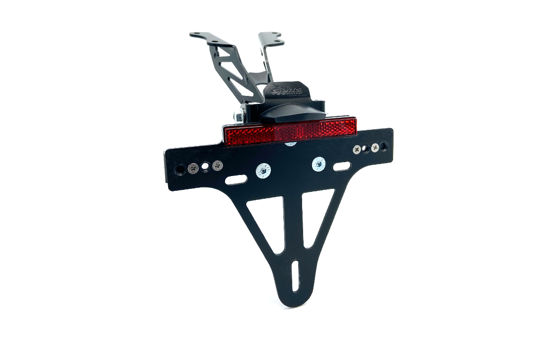 alpha Technik Number Plate Holder for Yamaha MT09 / Tracer 900, Type RN29 / RN43 / RN57 Model Year 2015-