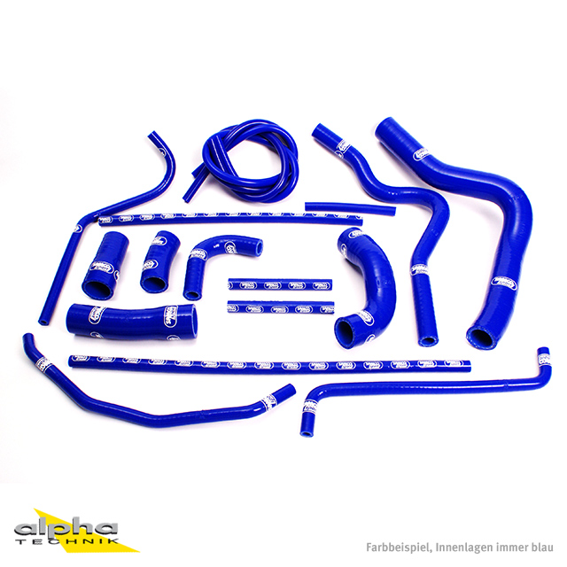 SAMCO SPORT Silicone Hose Kit Blue for Yamaha YZF1000R1 Model Year 2004-2006