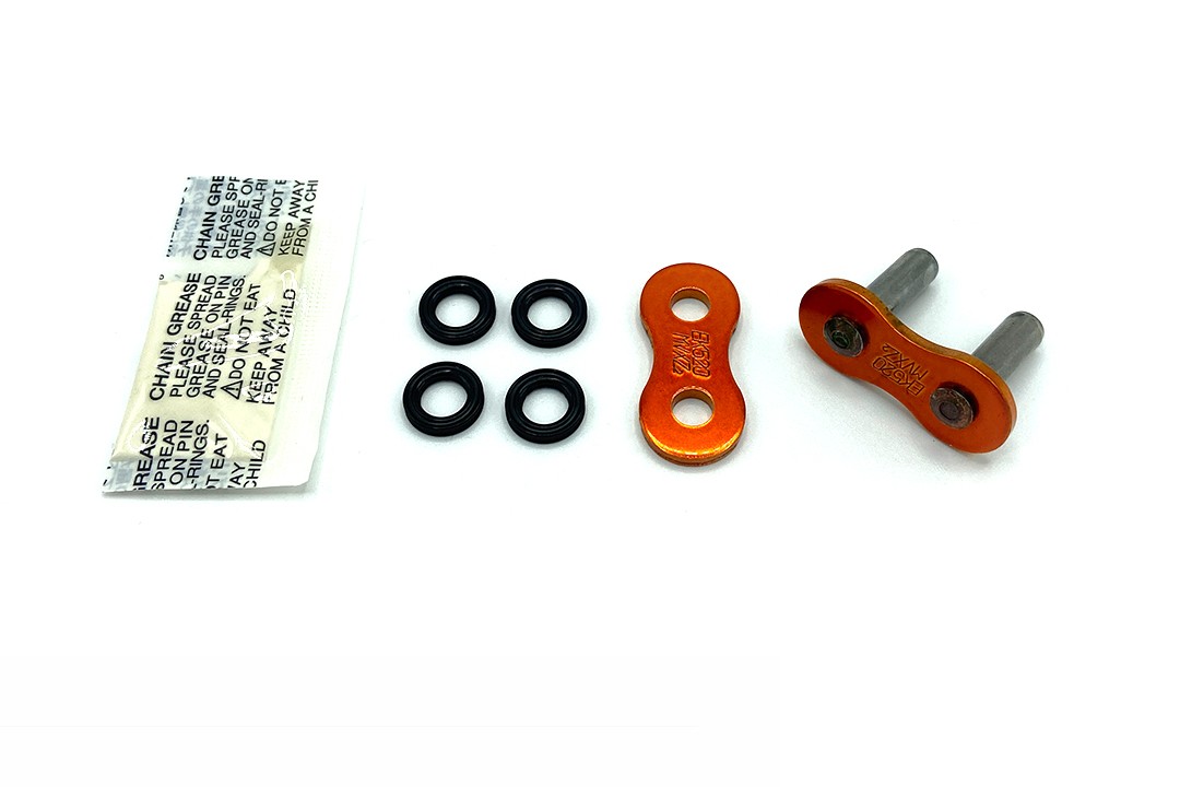 Enuma EK Chain Hollow Rivet Link EK 530 SRX2 Metallic Orange