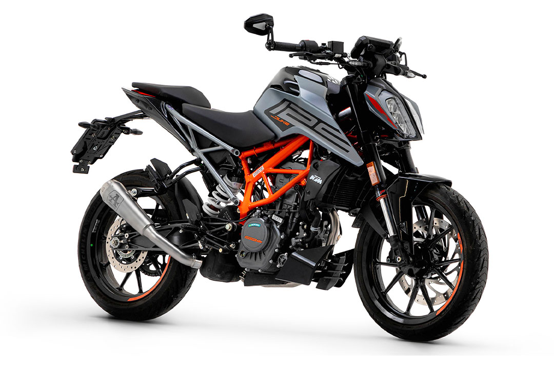 ARROW PRO RACE Exhaust for KTM 125 Duke and KTM 390 Duke from model year 2021-