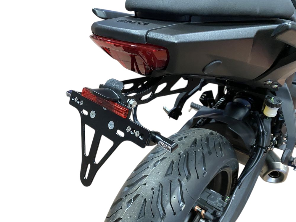 alpha Technik Number Plate Holder for Yamaha Tracer 7 / Tracer 7 GT, Model Year 2025-..