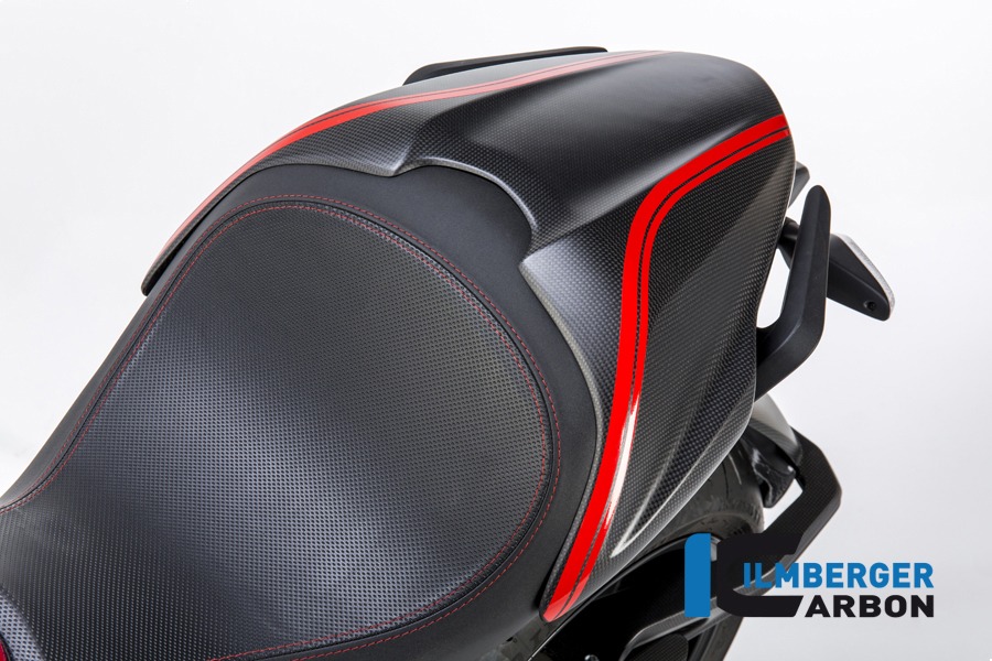 Ilmberger Carbon Pillion Seat Cover matt