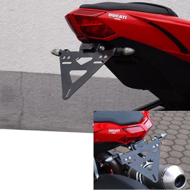 alpha Technik Licence Plate Holder Ducati Streetfighter 848; Type F1; Model Year 2012-2015