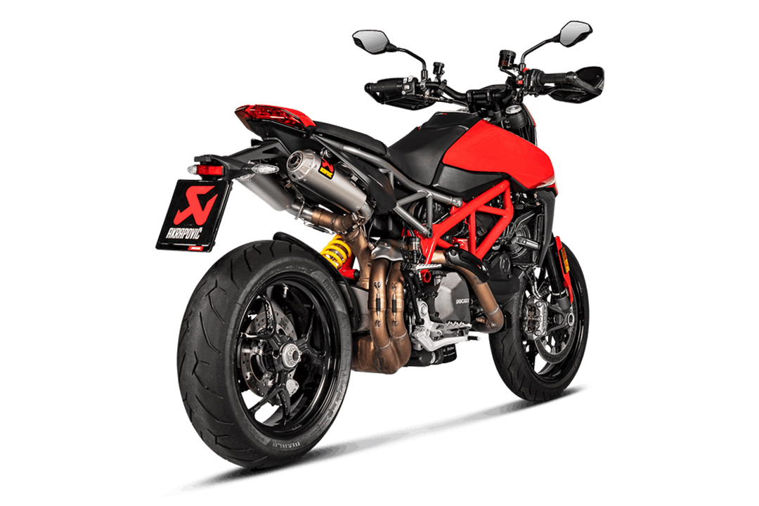 Akrapovic Slip-On Line (Titanium) Exhaust for Ducati Hypermotard 950 /SP from model year 2019-
