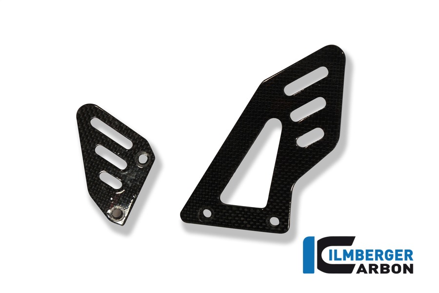Fersenschutz links / rechts Fahrer, Carbon