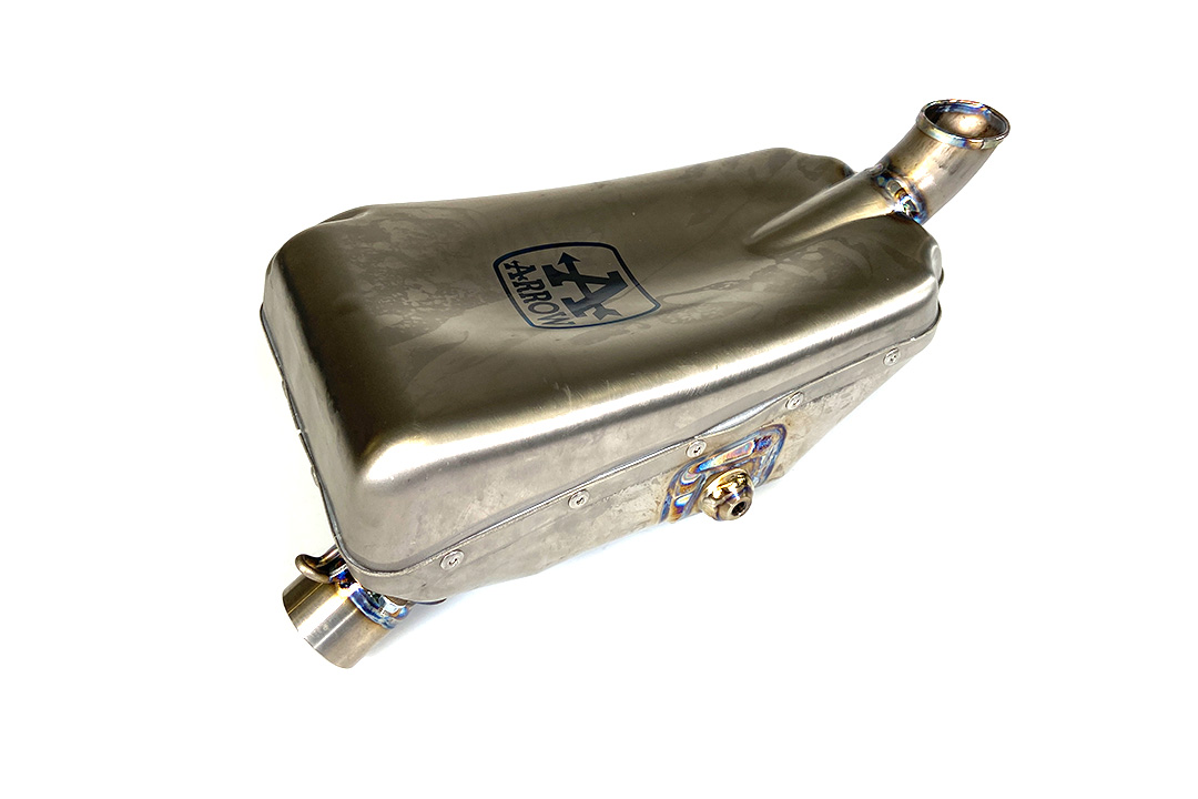 ARROW RACING Exhaust for Aprilia SXV550 2007-2014, Titanium