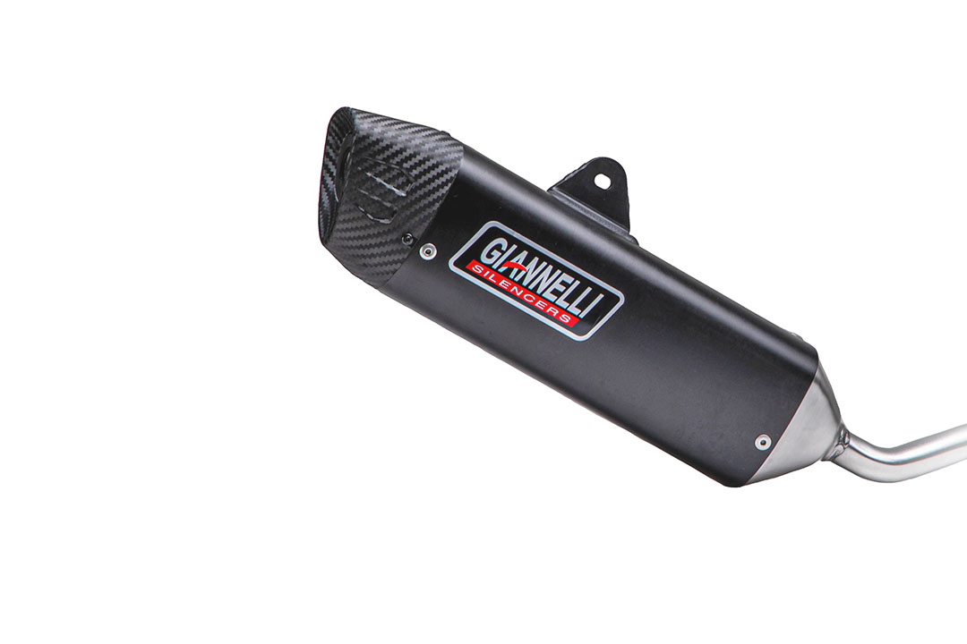 GIANNELLI Sonic Aluminium Dark Exhaust for Sherco SE 50R Factory from Model Year 2021-
