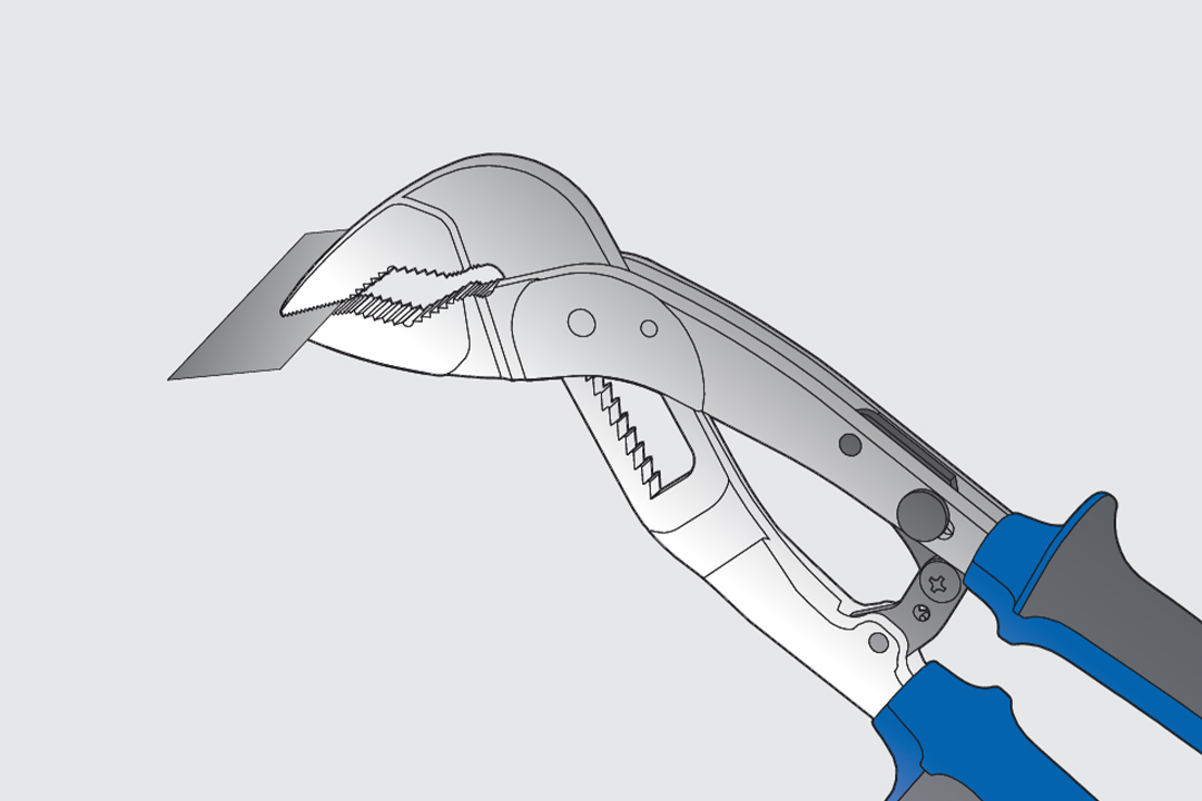 UNIOR water pump pliers, self-adjusting "HYPO"