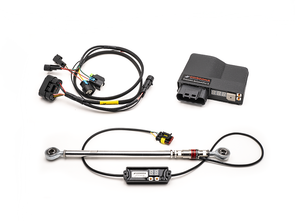 CORDONA PQ8 250FI Combo Quickshifter, Stand-Alone Shifter for Harley-Davidson Road Glide, Street Glide, Softail