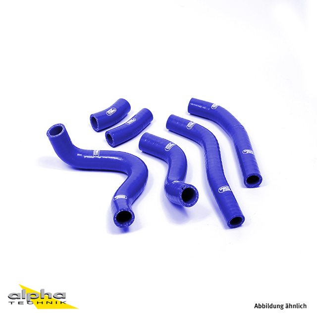 SAMCO SPORT Silicone Hose Kit OEM Design Blue for Honda CRF450R Model Year 2015-2016