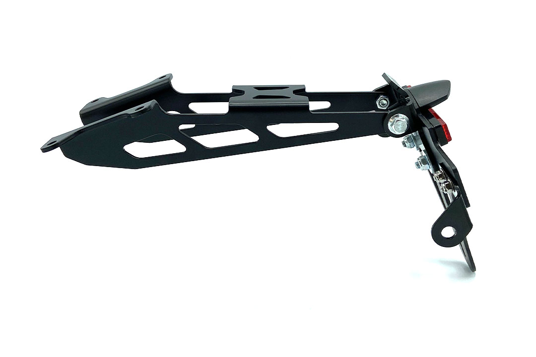 alpha Technik Licence Plate Holder for Yamaha MT-09 / MT-09 SP, Type RN69 / RN82 / RN83, from Model Year 2021-