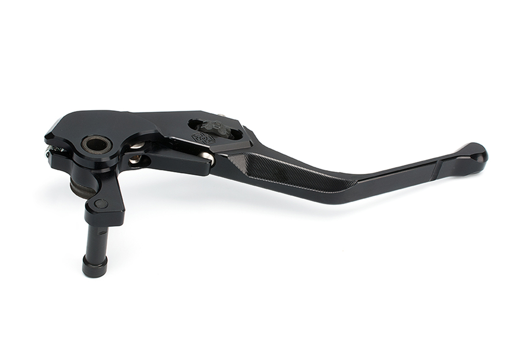 GILLES FACTOR-X-LEVER black brake lever, for various Honda, Aprilia, KTM, Moto Guzzi and Ducati models