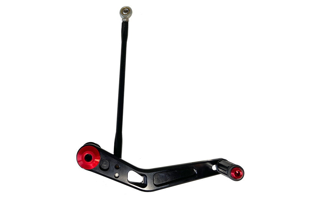 >TRACK< Rearset System black Honda CBR1000RR SC59 SC77 2008-17, Racing, without ABS