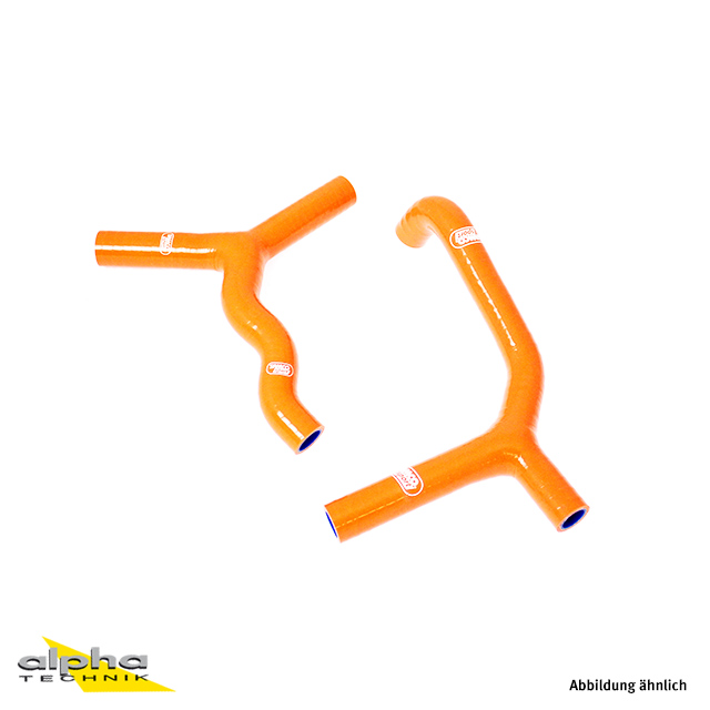 SAMCO SPORT Silicone Hose Kit orange for KTM SX85 SX105 model year 2003-2012
