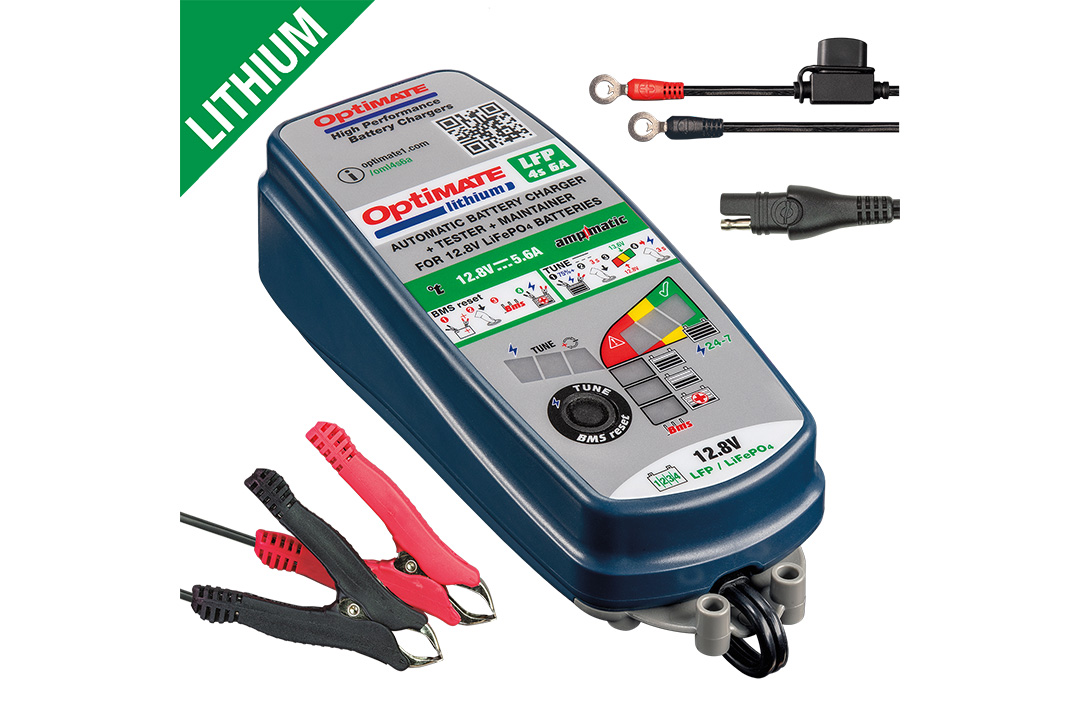 battery charger OPTIMATE Lithium 4s 6 Ampere