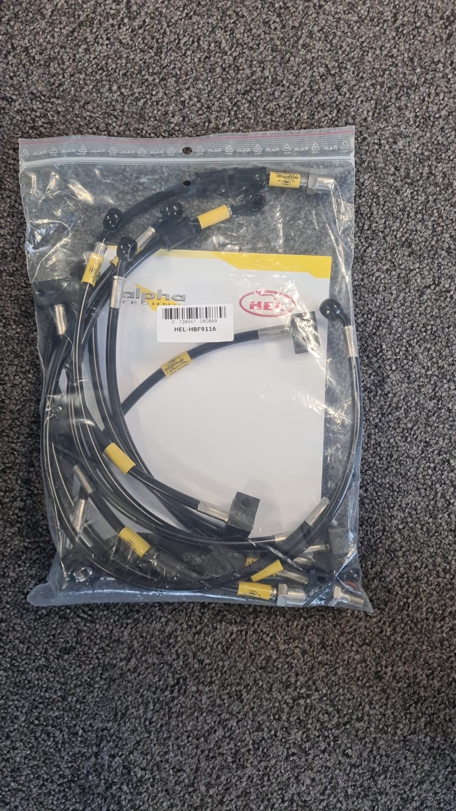HEL Braided Break Line for Yamaha FZ1-NA ABS Fazer