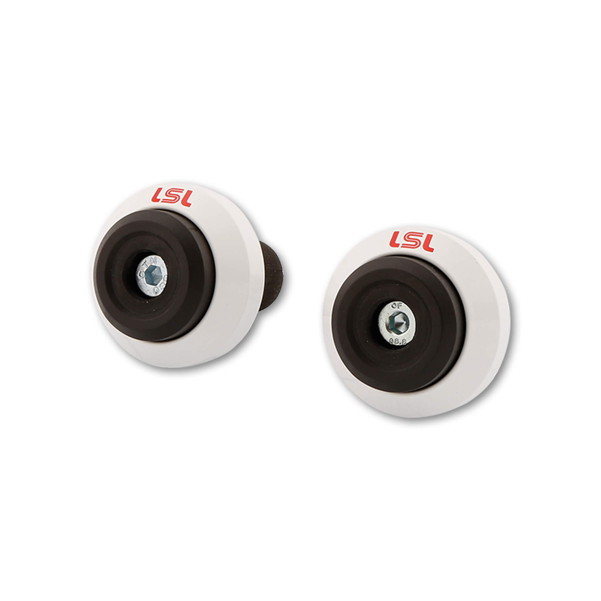 LSL Axle Ball GONIA for various Suzuki and Yamaha, white, rear