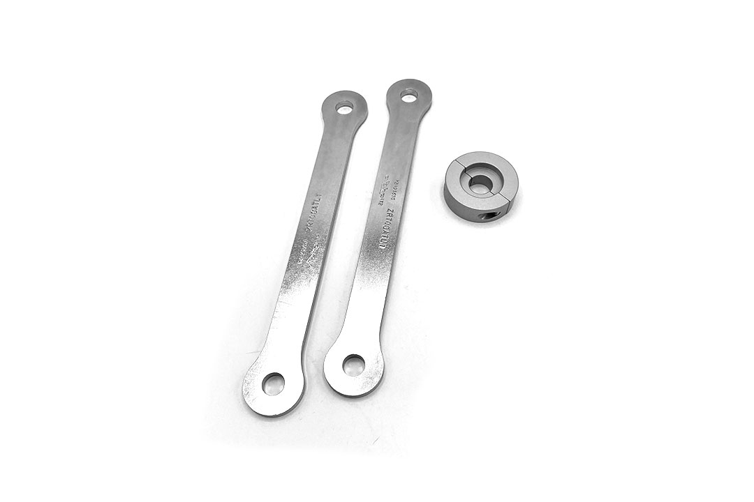 alpha Technik Lowering Kit 35mm for Kawasaki Ninja ZX-6R, Type ZX636J; Model Year 2024-