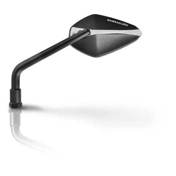 Barracuda Aluminium rear mirror Insert for A-Version Mirrors in Silver