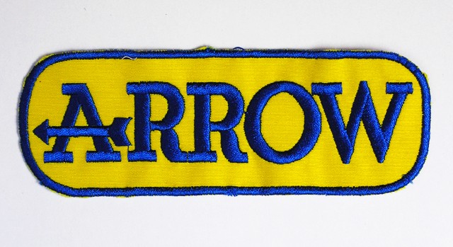 ARROW Iron-on Patch / Patch 135 mm x 50 mm
