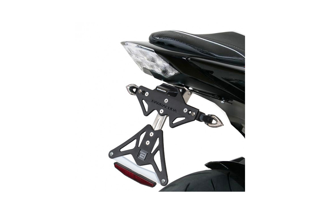 Barracuda Number Plate Holder for Kawasaki Z1000 2007-2009 / Z750 2007-2014 / Z750R 2011-2015