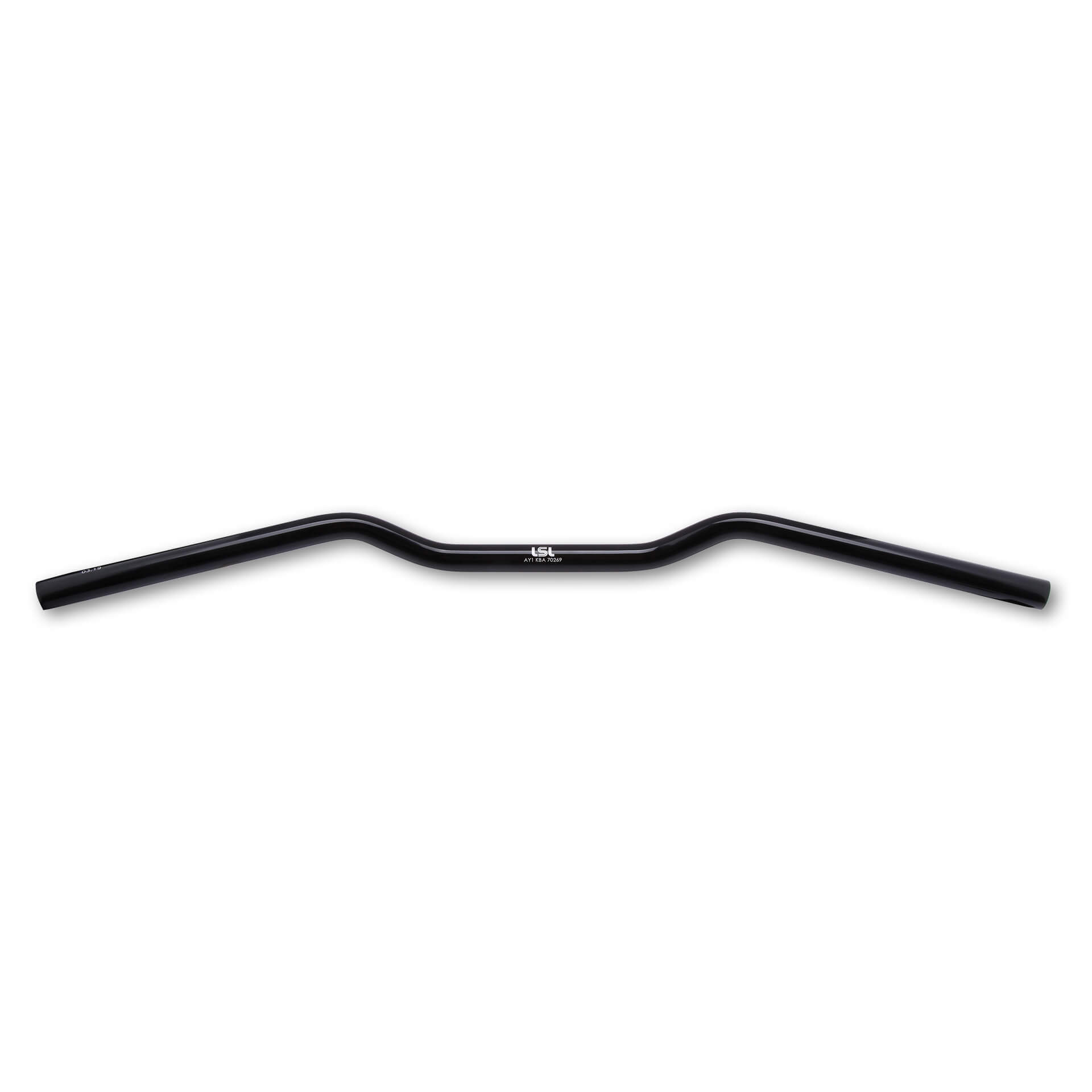 LSL Aluminium-handlebar Sixties AY1, 7/8 inch, black