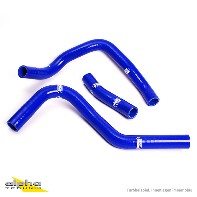 SAMCO SPORT Silicone Hose Kit blue for Suzuki GSXR1000 Model Year 2001-2004