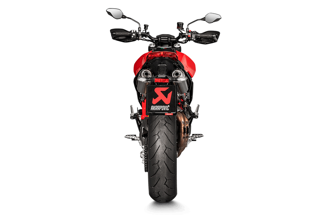 Akrapovic Slip-On Line (Titanium) Exhaust for Ducati Hypermotard 950 /SP from model year 2019-