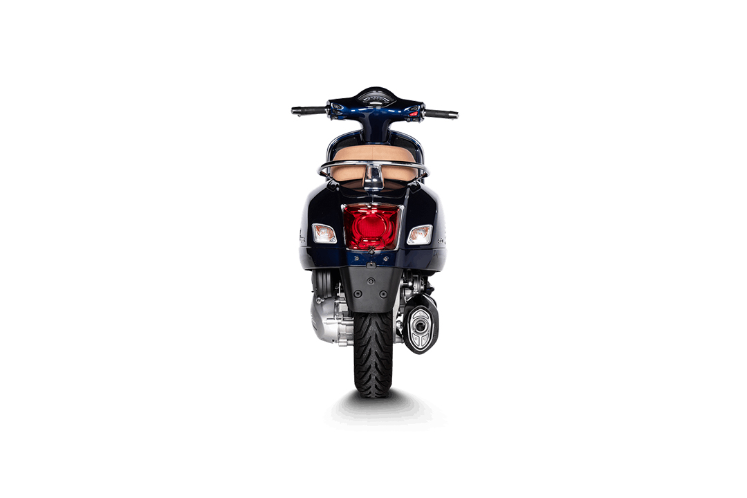 Akrapovic Slip-On Line (SS) silencer for Vespa GTS 300 / Sei Giorni 300 II / HPE 2021-