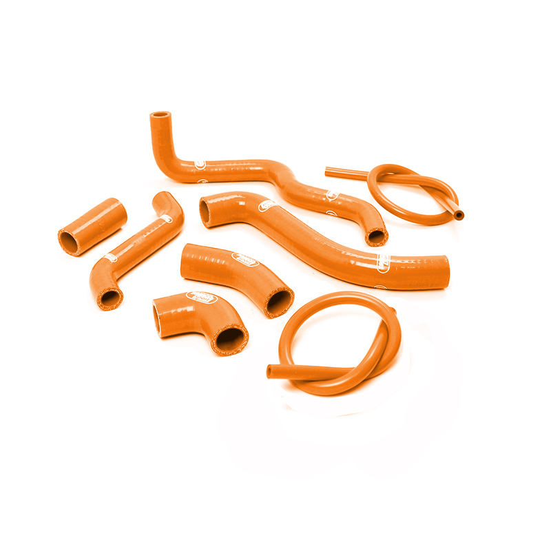 SAMCO SPORT Silicone Hose Kit orange for Aprilia RSV1000 RSV1000 Tuono Model Year 1998-2005