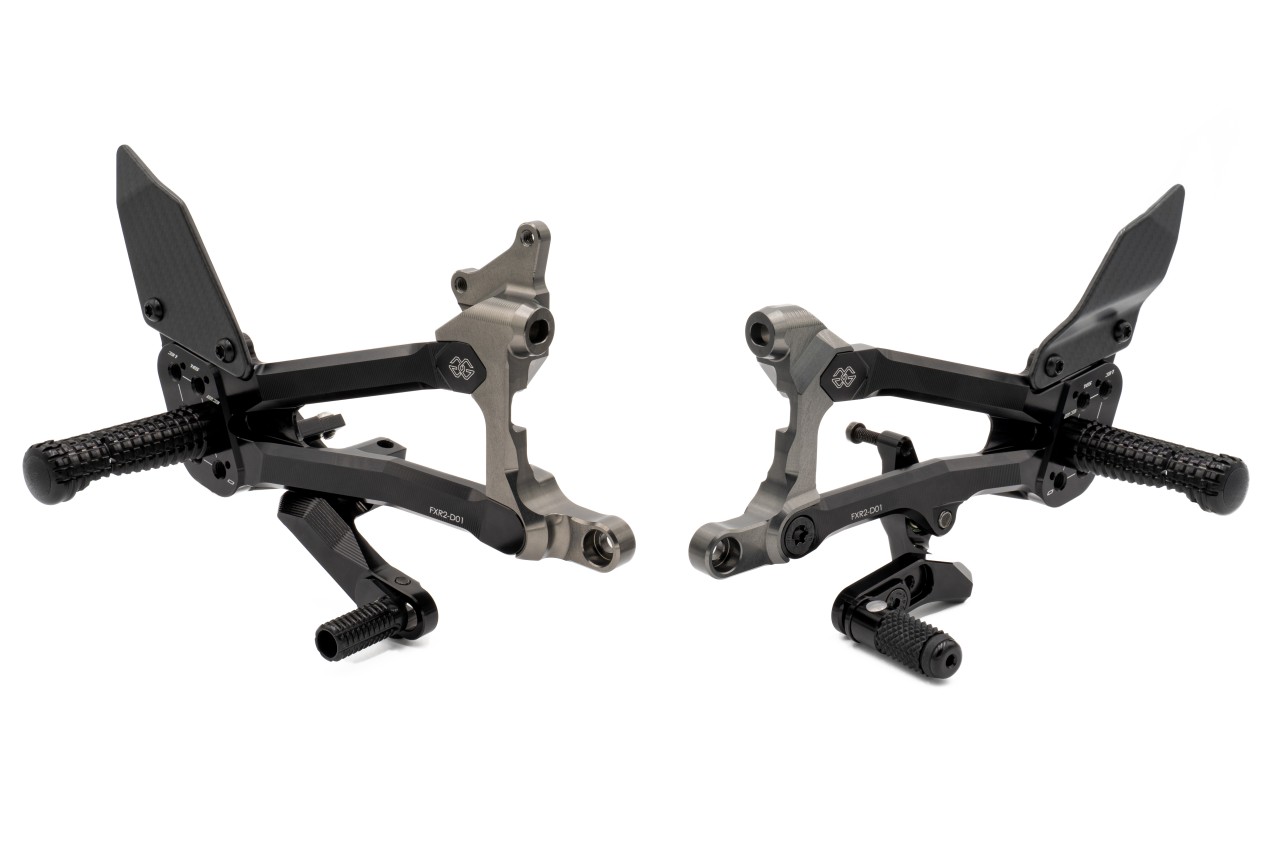GILLES FXR footrestenanlage Ducati Panigale V4, 2019-2024
