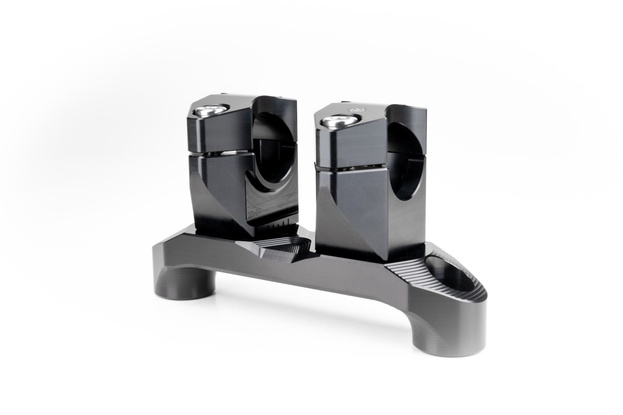 GILLES 2DGT adjustable handlebar clamps black